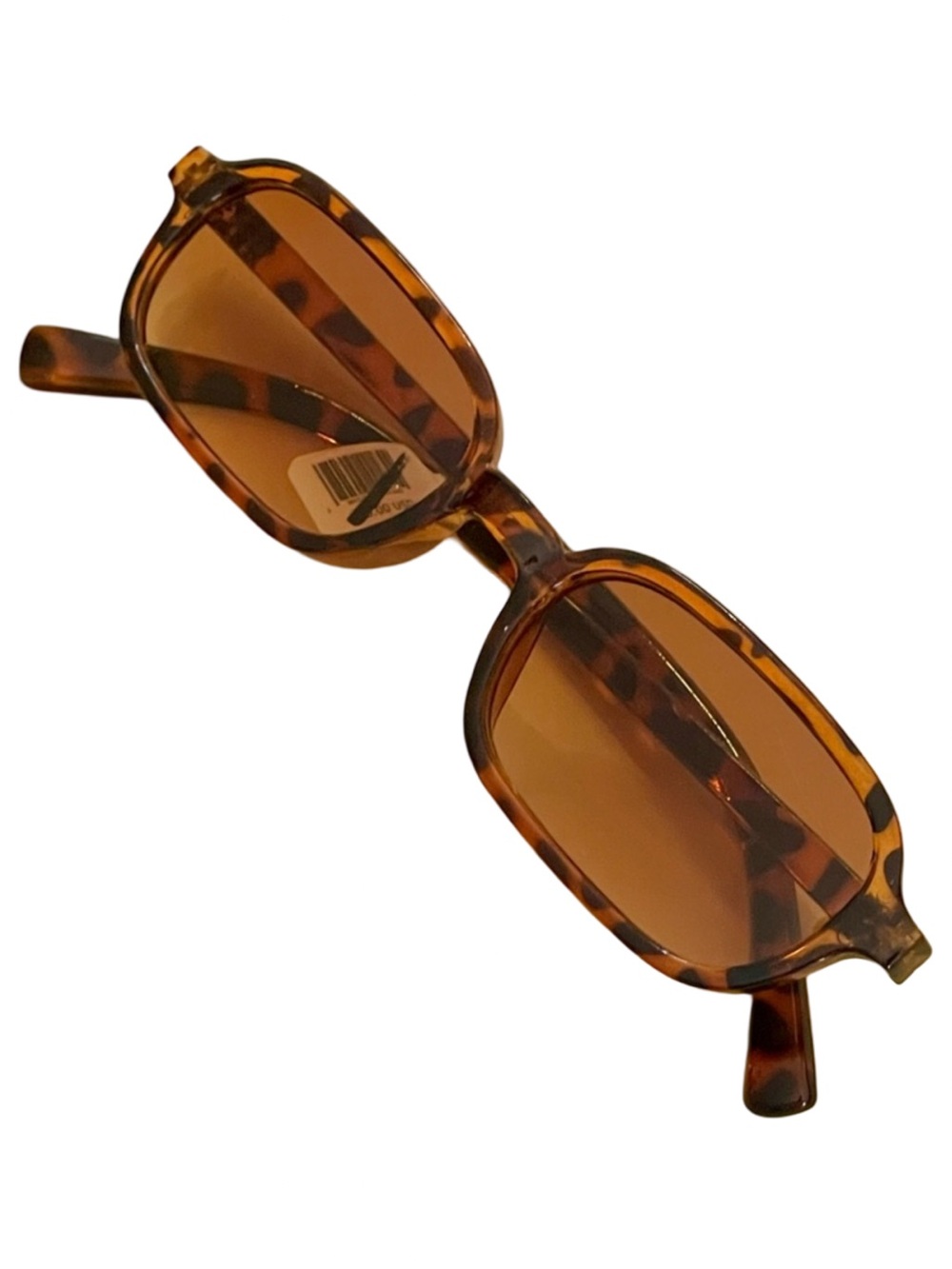🟤🕶️ Free People Tortoiseshell‎ Brown Rectangular Sunglasses 🕶️🟤